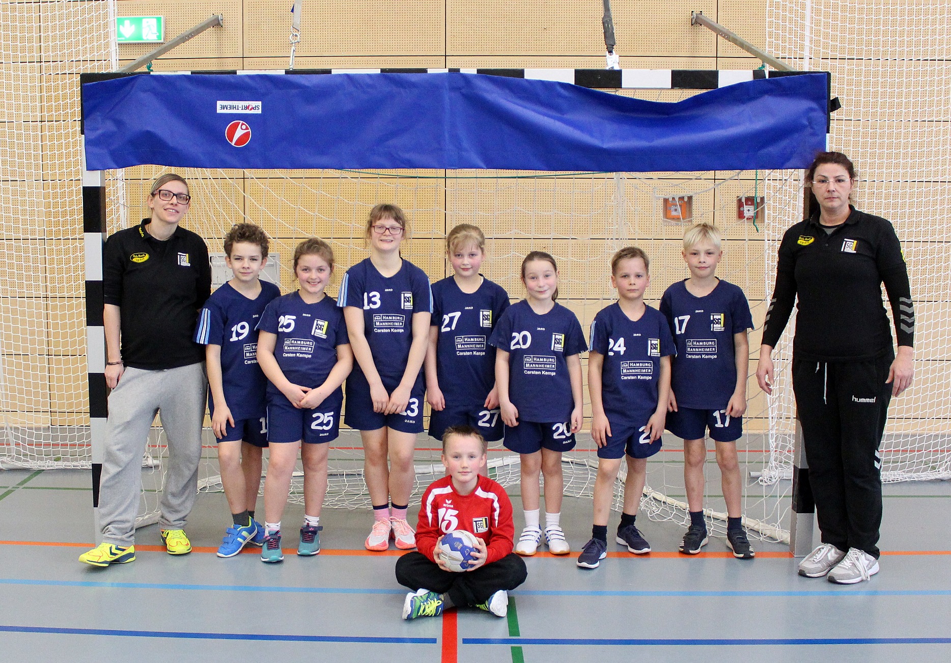 Gemischte Jugend E Handball